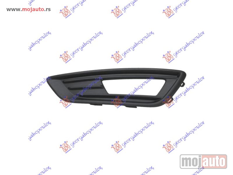 Glavna slika -  RESETKA PREDNJEG BRANIKA (SA MAGLENKOM) Levo Ford focus 14-18 -dostupno - MojAuto