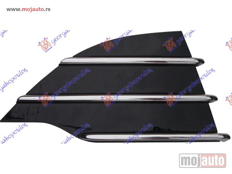 Glavna slika -  RESETKA PREDNJEG BRANIKA CRNA/HROM Desno Ford kuga 13-16 -dostupno - MojAuto