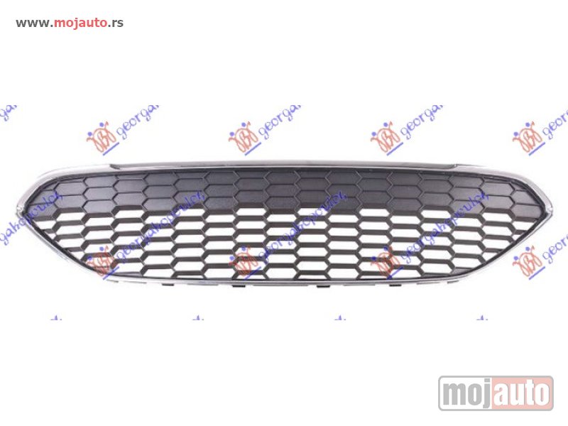 Glavna slika -  PVC MASKA (HROM OKVIR) (SPORT) Ford fiesta 13-17 -dostupno - MojAuto