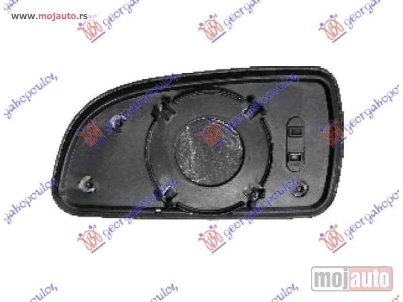 Glavna slika -  STAKLO RETROVIZORA SA GREJACEM Desno Hyundai sonata 06-11 -dostupno - MojAuto