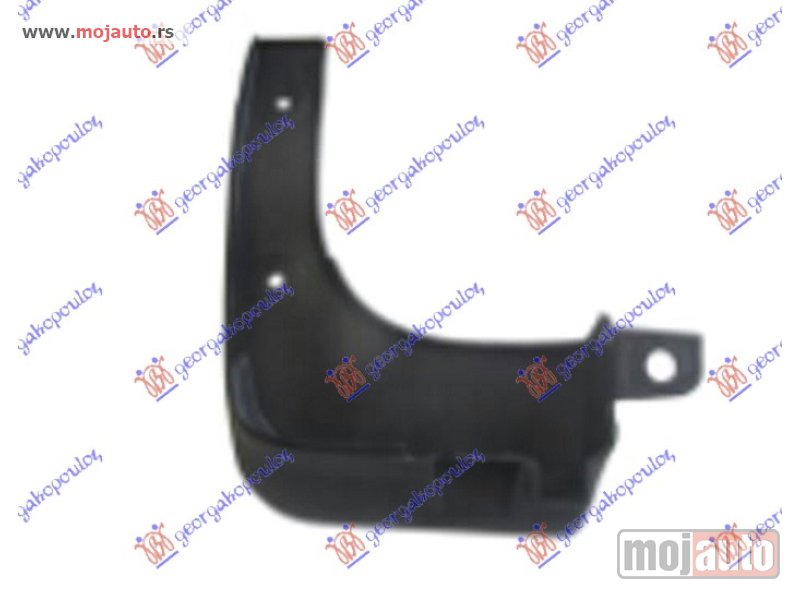 Glavna slika -  ZASTITA OD BLATA (ZAVESICA) PREDNJA Levo Hyundai accent 11-14 (export type) -dostupno - MojAuto
