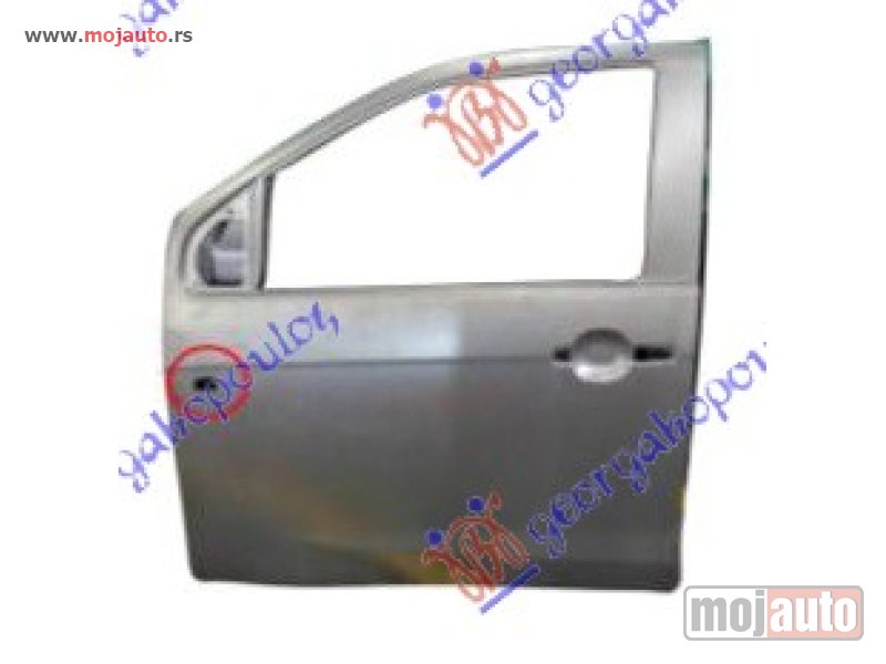 Glavna slika -  VRATA PREDNJA (2 VRATA JEDNA KABINA) Levo Isuzu p/u d-max 12-16 -dostupno - MojAuto