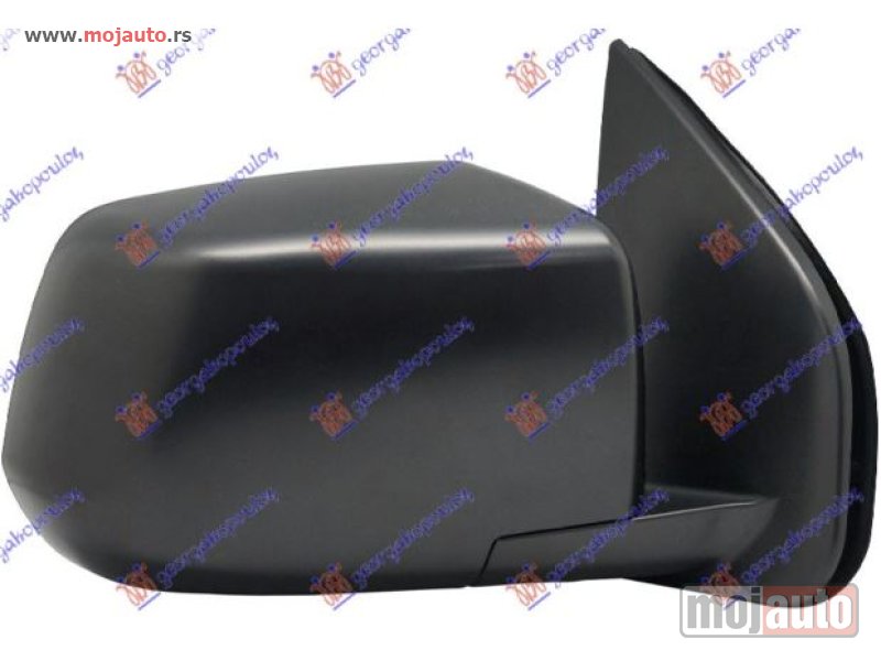 Glavna slika -  RETROVIZOR ELEKTRICNI CRNI (4 PIN) (KONVEKSNO STAKLO) Desno Isuzu p/u d-max 12-16 -dostupno - MojAuto