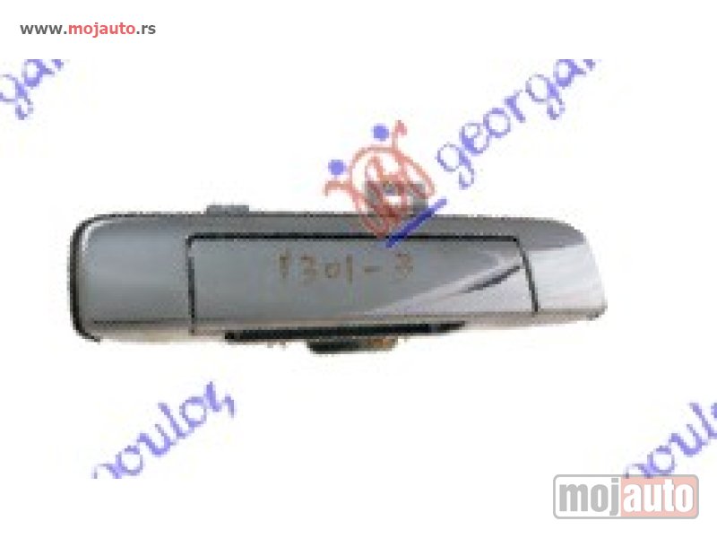 Glavna slika -  KVAKA GEPEK VRATA HROM (BEZ RUPE ZA KLJUC) Isuzu p/u d-max 12-16 -dostupno - MojAuto