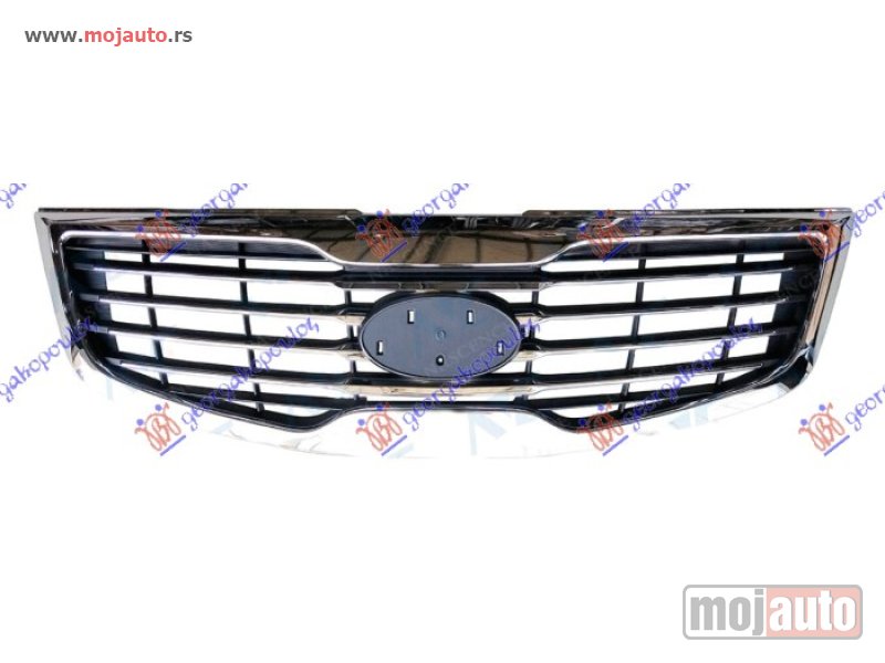 Glavna slika -  PVC MASKA (HROM OKVIR) (CRNE LAJSNE) Kia sportage 10-14 -dostupno - MojAuto