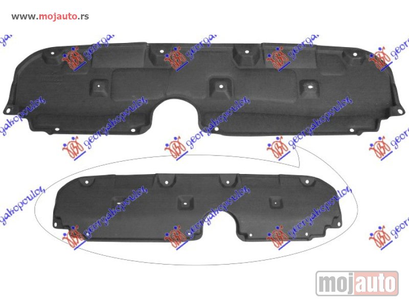 Glavna slika -  ZASTITA MOTORA PREDNJA PLASTICNA Lexus nx 14-17 -dostupno - MojAuto
