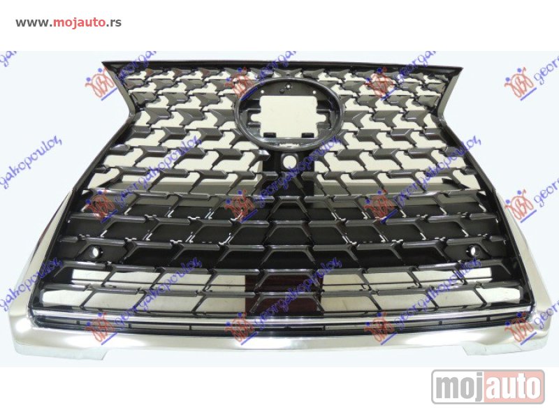 Glavna slika -  PVC MASKA TAMNO SIVA (HROM LAJSNA) (KAMERA) Lexus ux 19- -dostupno - MojAuto