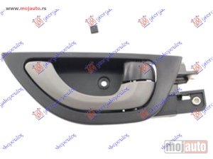 NOVI: delovi  KVAKA PREDNJIH/ZADNJIH VRATA UNUTRASNJA SIVA Desno Honda jazz 08-11 -dostupno