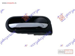 NOVI: delovi  KVAKA ZADNJIH VRATA UNUTRASNJA HROM/CRNA Desno Mazda cx7 07-11 -dostupno