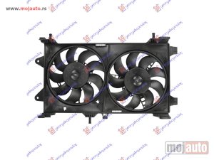 NOVI: delovi  VENTILATOR (DUPLI) KOMPLET (130i/1.9JTD) Fiat punto 99-03 -dostupno