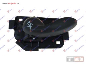 NOVI: delovi  KVAKA PREDNJIH/ZADNJIH VRATA UNUTRASNJA CRNA Levo Fiat punto 99-03 -dostupno