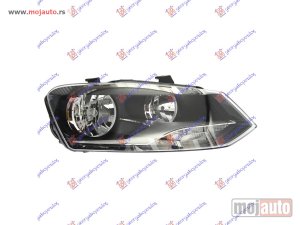 NOVI: delovi  FAR ELEKTRICNI DUPLO SOCIVO (HROM LAJSNA) (HELLA) Desno Vw polo 09-14 -dostupno