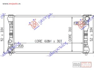 NOVI: delovi  HLADNJAK MOTORA 1.2/1.5 (60x32) Seat ibiza 86-89 -nedostupno