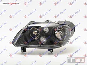 NOVI: delovi  FAR ELEKTRICNI CRNI (TYC) Levo Vw touran 03-06 -dostupno