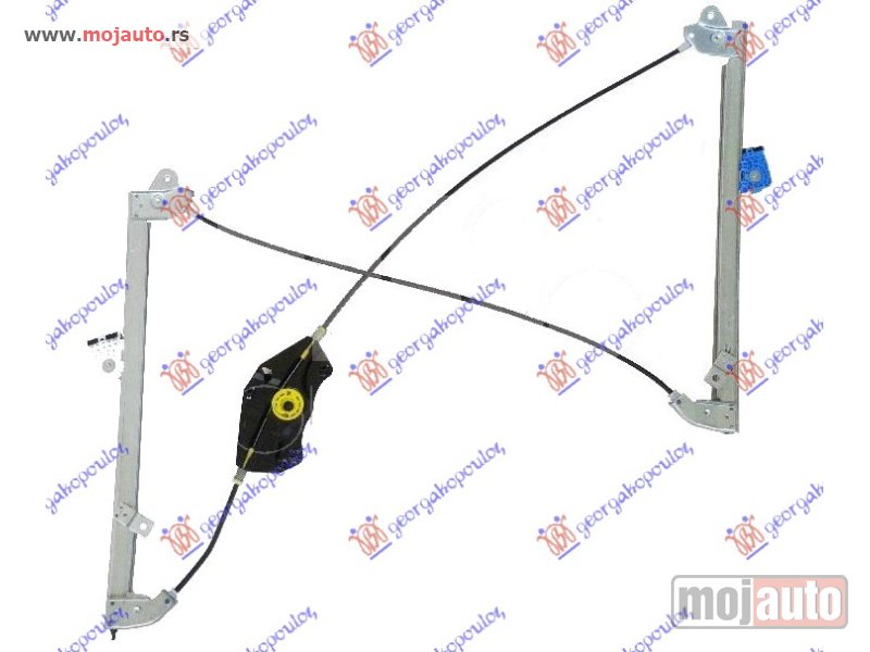 Glavna slika -  PODIZAC PROZORA ELEKTRICNI (BEZ MOTORA) 3 VRATA (A KVALITET) Levo Vw golf v 04-08 -dostupno - MojAuto