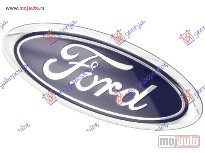 Glavna slika -  ZNAK NA PVC MASCI (O) Ford fiesta 02-08 -dostupno - MojAuto