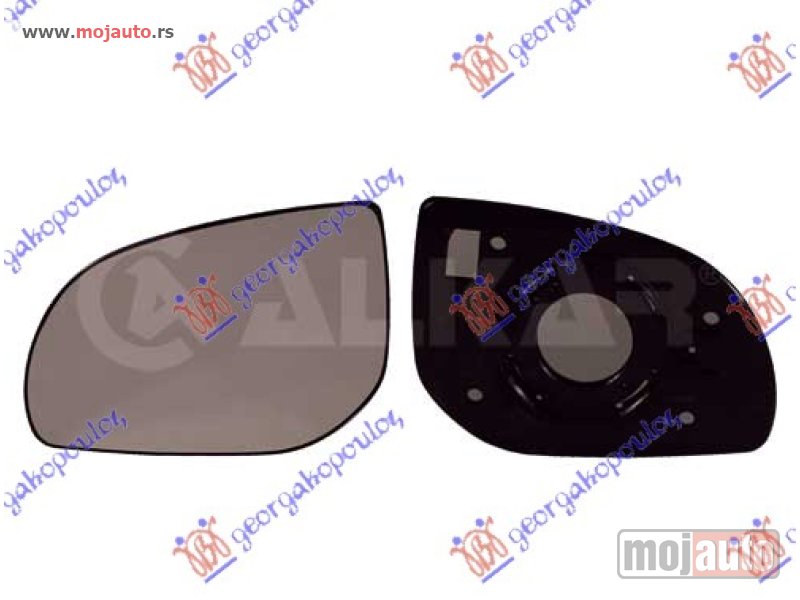 Glavna slika -  STAKLO RETROVIZORA Levo Hyundai i20 08-12 -dostupno - MojAuto