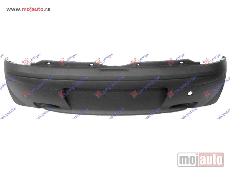 Glavna slika -  ZADNJI BRANIK CRNI 3 VRATA Fiat punto 99-03 -dostupno - MojAuto