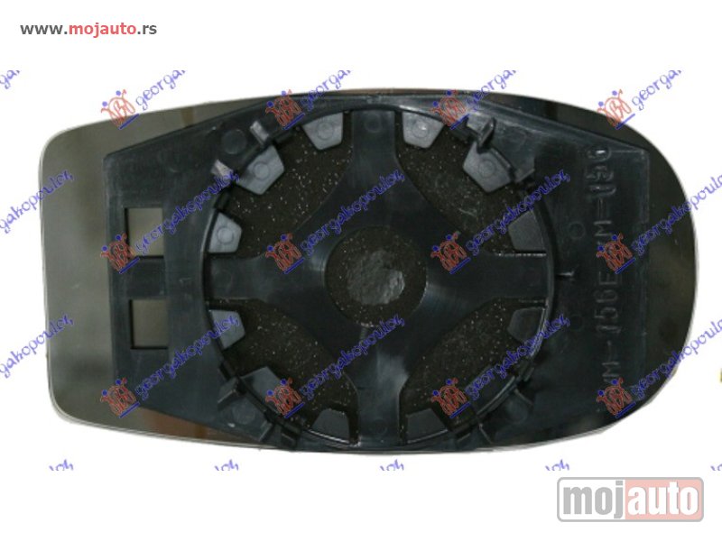 Glavna slika -  STAKLO RETROVIZORA (L=D) (KONVEKSNO) Fiat punto 03-11 -dostupno - MojAuto