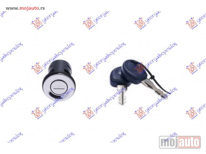 Glavna slika -  CILINDAR BRAVE 3/5 VRATA (1 CILINDAR + 2 KLJUCA) Levo Fiat punto 99-03 -dostupno - MojAuto