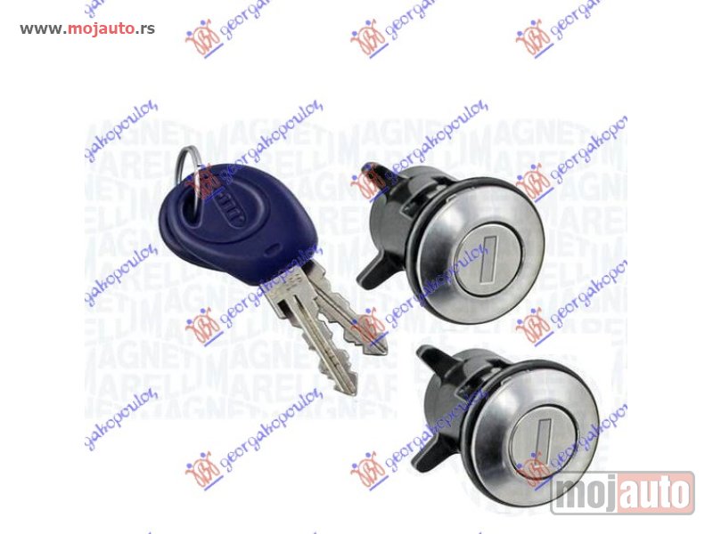 Glavna slika -  CILINDAR BRAVE VRATA (SA 4 KLJUCA) (SET 2 KOM) Fiat punto gt 96-99 -dostupno - MojAuto