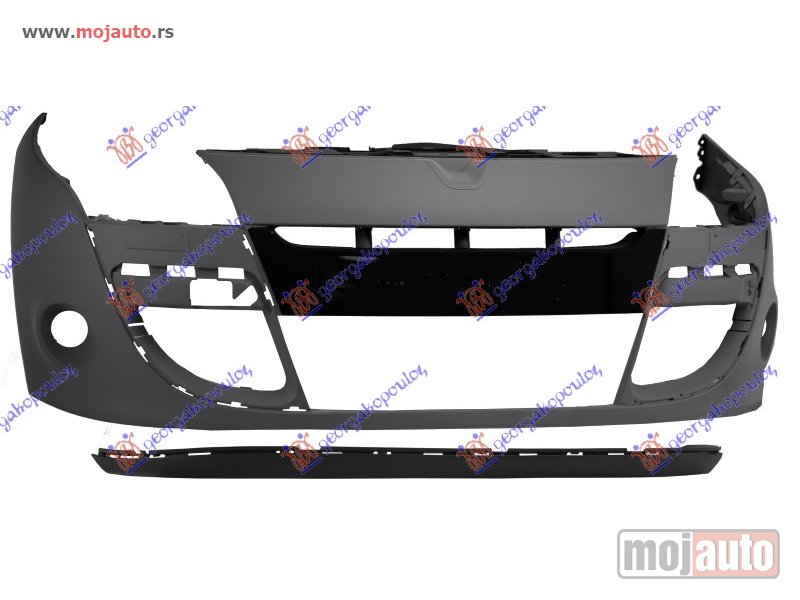 Glavna slika -  PREDNJI BRANIK -12 (A KVALITET) Renault megane coupe 08-14 -dostupno - MojAuto