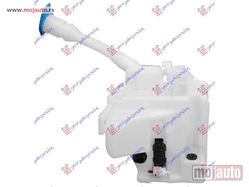 Glavna slika -  POSUDA ZA TECNOST BRISACA (MOTOR ZA PRSKALICE FAROVA) Vw polo 09-14 -dostupno - MojAuto