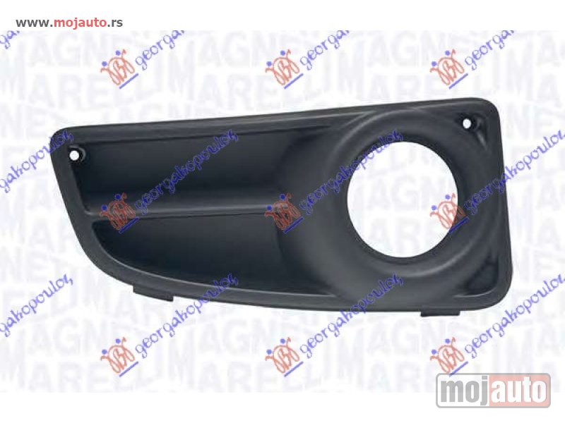 Glavna slika -  RESETKA PREDNJEG BRANIKA (SA MAGLENKOM) (4x4 CROSS) (O) Desno Fiat panda 03-14 -dostupno - MojAuto
