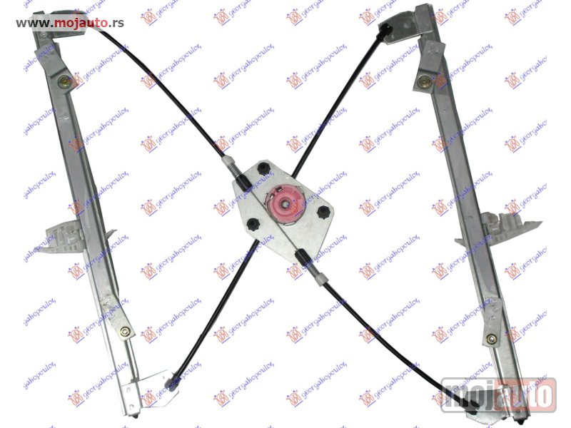 Glavna slika -  PODIZAC PREDNJEG PROZORA ELEKTRICNI (BEZ MOTORA) 5 VRATA (A KVALITET) Levo Fiat stilo 01-06 -dostupno - MojAuto