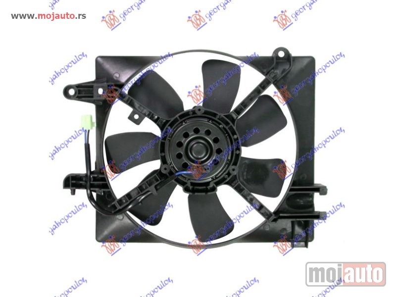 Glavna slika -  VENTILATOR KOMPLET (0.8 6V/1.0 8V) Daewoo matiz 00-05 -dostupno - MojAuto