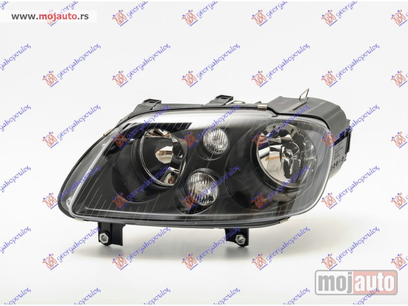 Glavna slika -  FAR ELEKTRICNI CRNI (TYC) Levo Vw touran 03-06 -dostupno - MojAuto