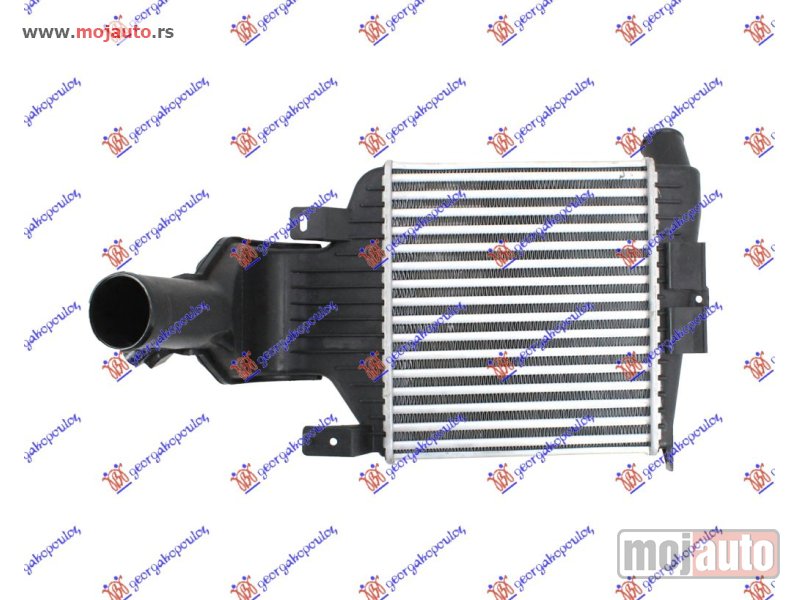 Glavna slika -  HLADNJAK INTERKULERA 1.6-2.0 16V TURBO BENZIN (231x264x40) Opel astra h 04-10 -nedostupno - MojAuto