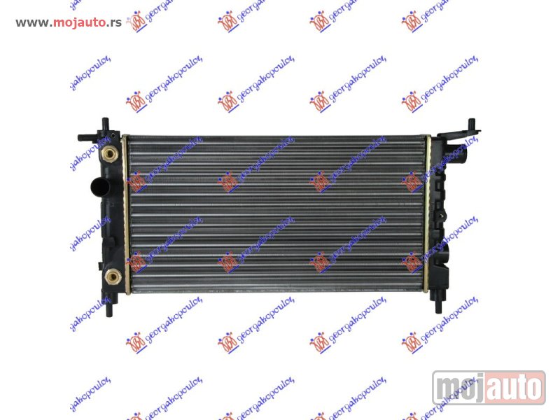 Glavna slika -  HLADNJAK MOTORA 1.4/1.6 (AUTO) (-AC) (53x28.5x26) (DIJAGONALNO) Opel corsa b 93-95 -dostupno - MojAuto