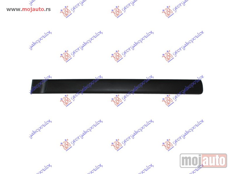 Glavna slika -  LAJSNA PREDNJIH VRATA MAT-CRNA (100mm) Levo Peugeot partner 02-08 -dostupno - MojAuto