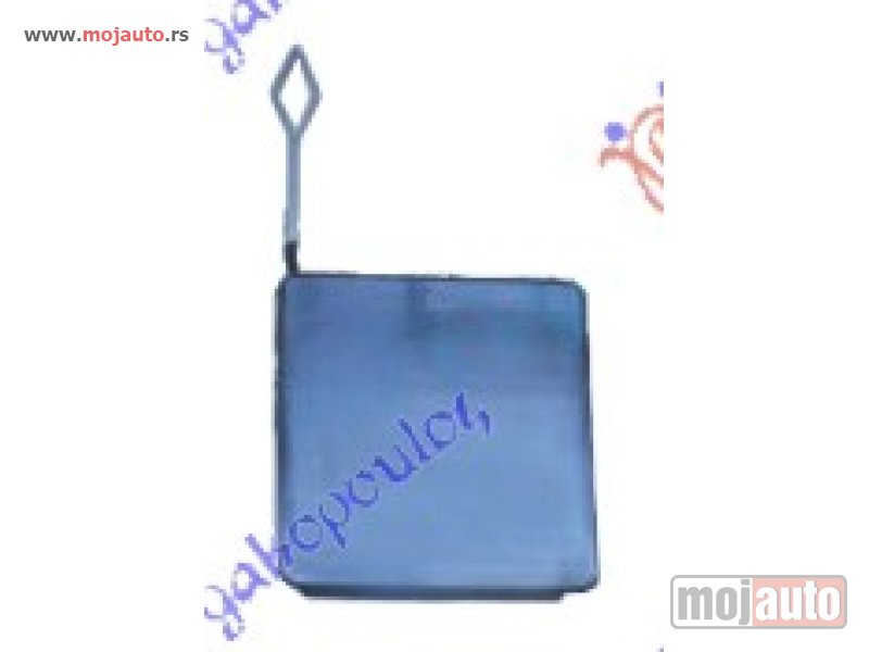 Glavna slika -  POKLOPAC KUKE ZADNJEG BRANIKA (ELEGANCE) Mercedes c class (w203) sdn/s.w. 03-07 -dostupno - MojAuto