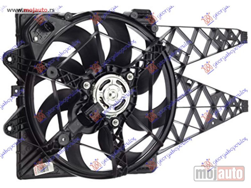 Glavna slika -  VENTILATOR KOMPLET (1.4 TURBO / 1.6 MJET) Lancia delta 08-14 -dostupno - MojAuto