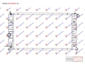 NOVI: delovi  HLADNJAK MOTORA 1.3CC (53x29) Opel combo 85-88 -dostupno