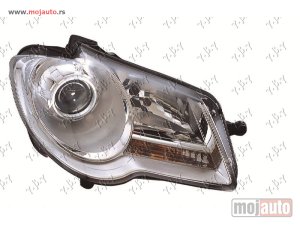 NOVI: delovi  FAR ELEKTRICNI (SA MOTOROM) (DEPO) Desno Vw touran 07-10 -dostupno