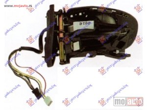 NOVI: delovi  RETROVIZOR (BEZ POKLOPCA) ELEKTRICNI SA GREJACEM (MEMORIJA) (ASFERICNO STAKLO) Levo Mercedes c class (w203) sdn/s.w. 00-03 -dostupno