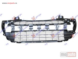 NOVI: delovi  CENTRALNA RESETKA CRNA (2 HROM LAJSNE) -11 Peugeot 308 08-13 -dostupno