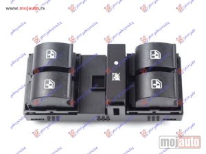 NOVI: delovi  PREKIDAC U PREDNJIM VRATIMA (4 TASTERA) (8 PIN) Levo Fiat linea 07-13 -dostupno