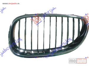NOVI: delovi  PVC MASKA HROM/CRNA Levo Bmw series 5 (e60/61) 03-10 -dostupno
