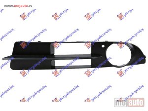 NOVI: delovi  RESETKA PREDNJEG BRANIKA (SA MAGLENKOM) -07 Levo Bmw series 5 (e60/61) 03-10 -dostupno