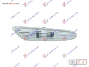 NOVI: delovi  MIGAVAC U KRILU BELI Levo Bmw series 5 (e60/61) 03-10 -nedostupno