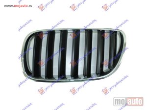 NOVI: delovi  PVC MASKA HROM/CRNA Levo Bmw x3 (e83) 07-11 -dostupno