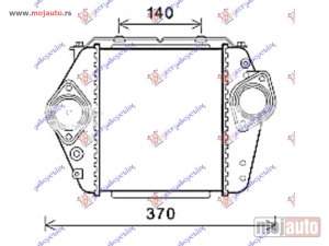 NOVI: delovi  HLADNJAK INTERKULERA 2.0-2.2 DIZEL (200x230x64) Mazda 6 08-13 -nedostupno