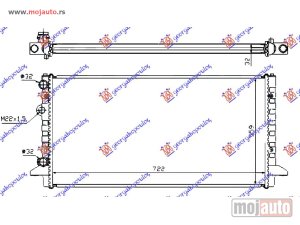 NOVI: delovi  HLADNJAK MOTORA BENZIN/DIZEL (AUTO) (72x37) Vw passat 93-96 -dostupno