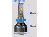 Slika 4 -  YHKOMS LED H8 H9 H11 sijalice Canbus 120W par EXTREMNO JAKE - MojAuto