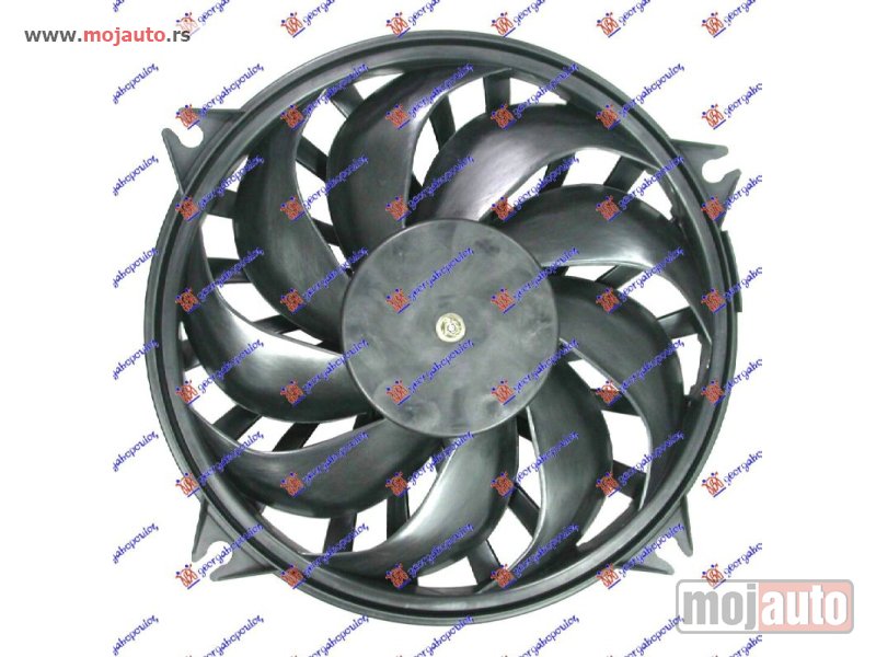 Glavna slika -  VENTILATOR (MOTOR+ELISA) (BENZIN/DIZEL) Citroen berlingo 02-08 -dostupno - MojAuto