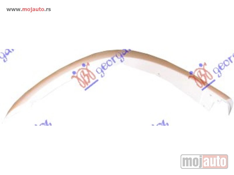 Glavna slika -  RUB PLASTICNI PREDNJI Levo Mitsubishi p/u l200 97-99 -dostupno - MojAuto